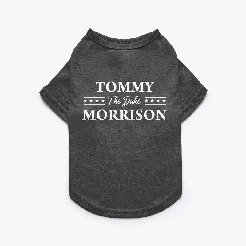 Tommy Morrison Pet Tee Dark