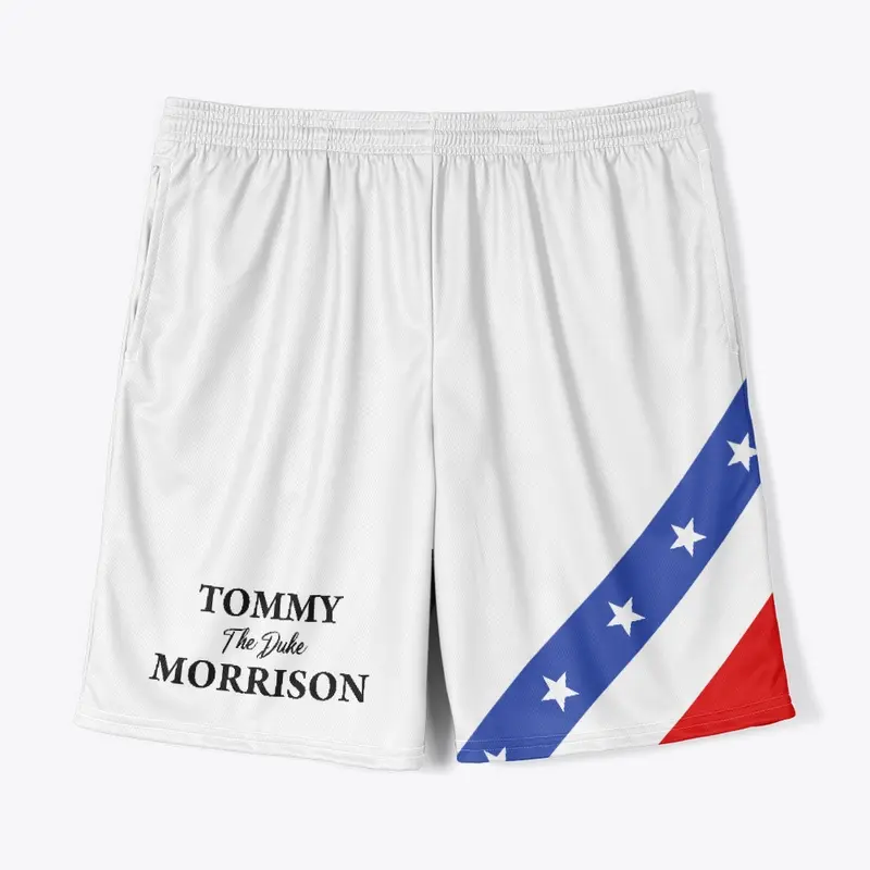 Tommy Morrison White Trunks