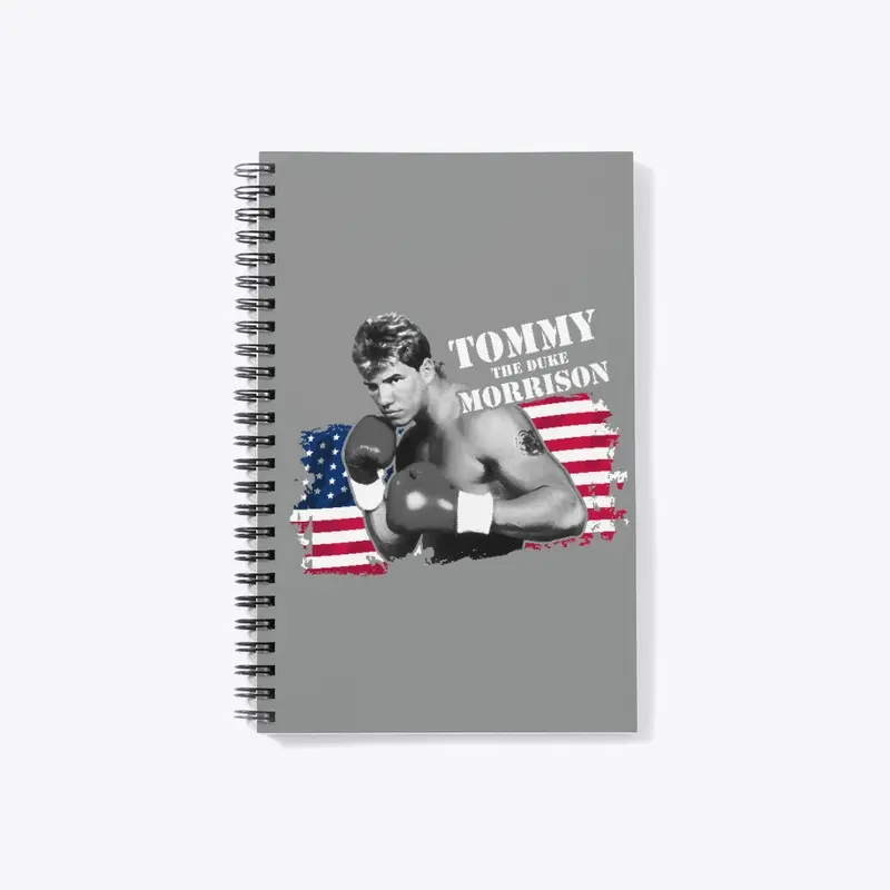 Tommy Flag Dark Notebook