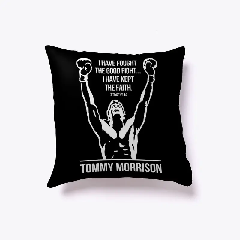 "I have kept the faith" Indoor Pillow