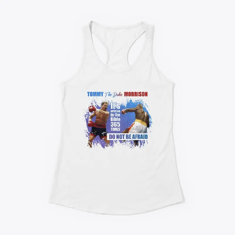 "Do not be afraid" Light Lady Tank