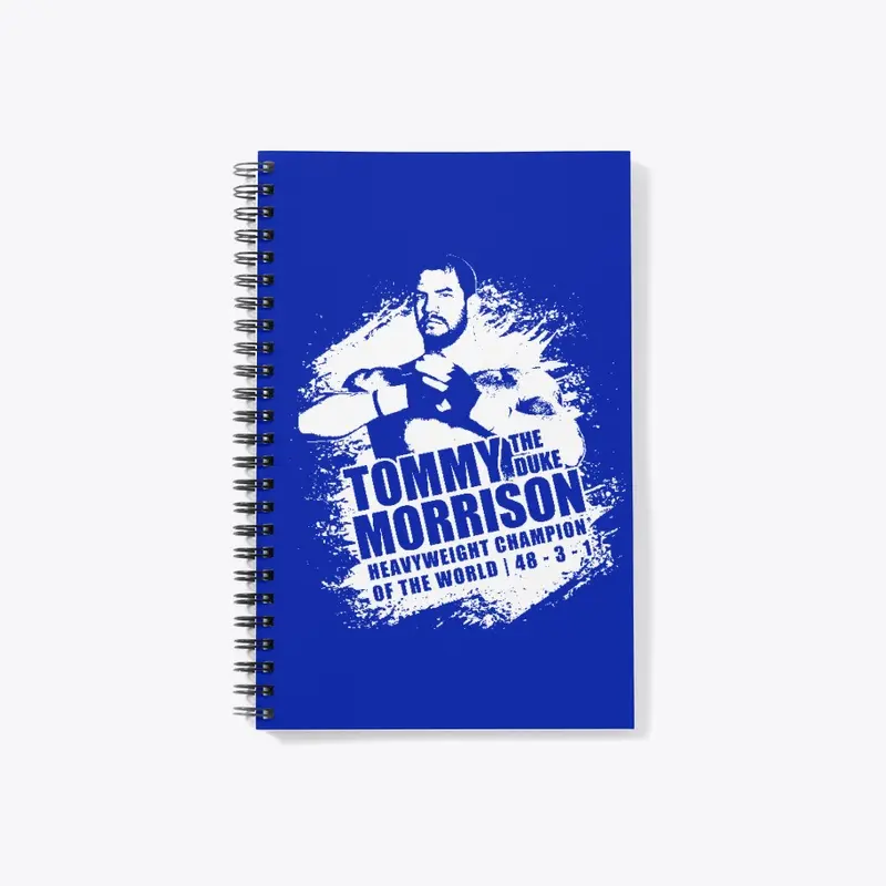 Tommy Champion Dark Notebook