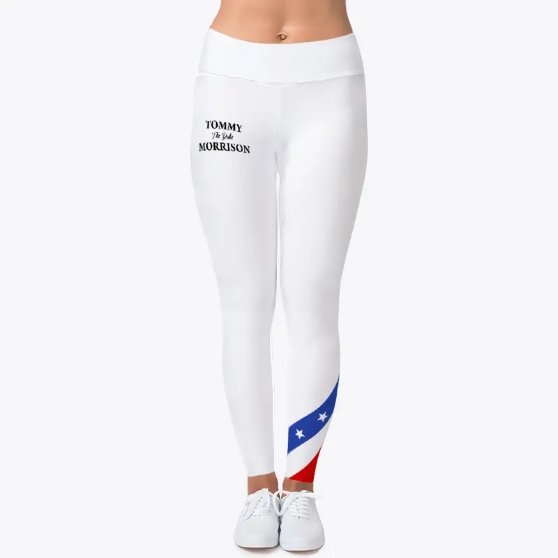 Tommy Morrison White Leggings