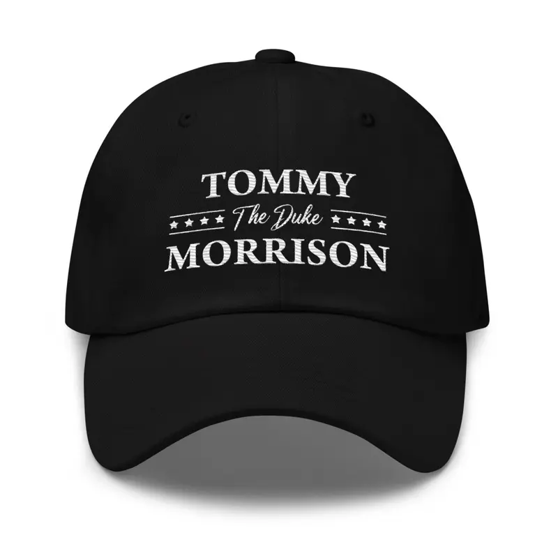 Tommy Morrison Dad Hat Dark