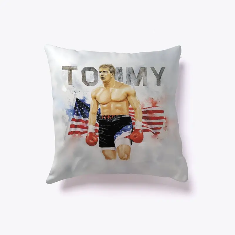 Tommy Morrison Indoor Pillow