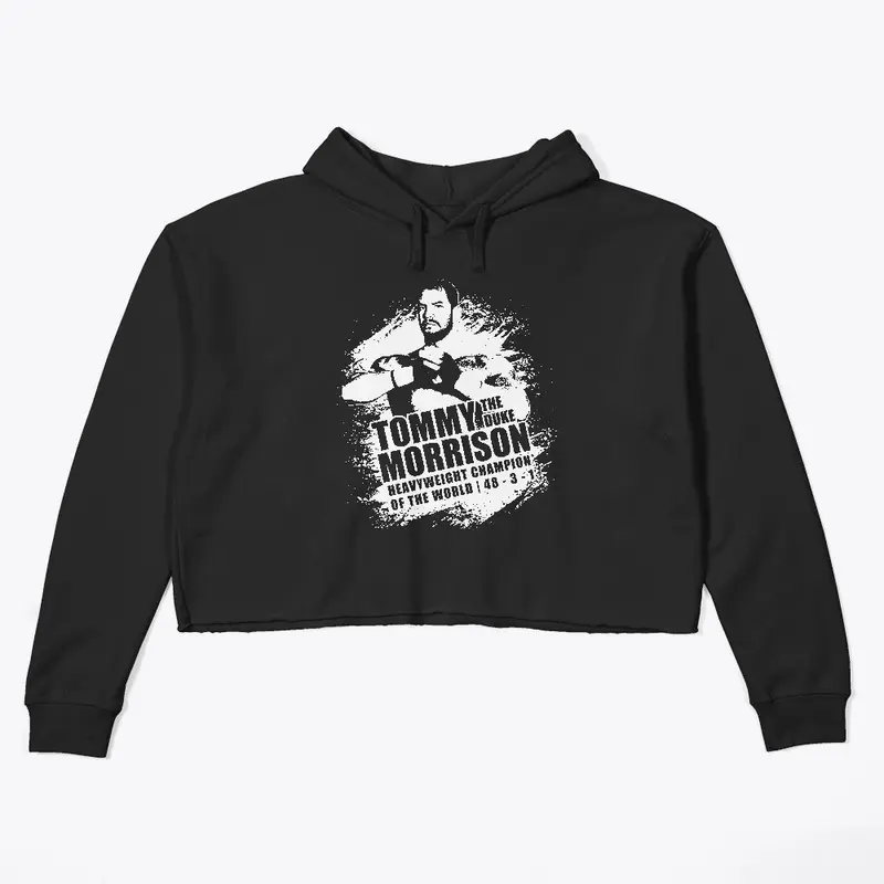 Tommy Champion Dark Crop Hoodie