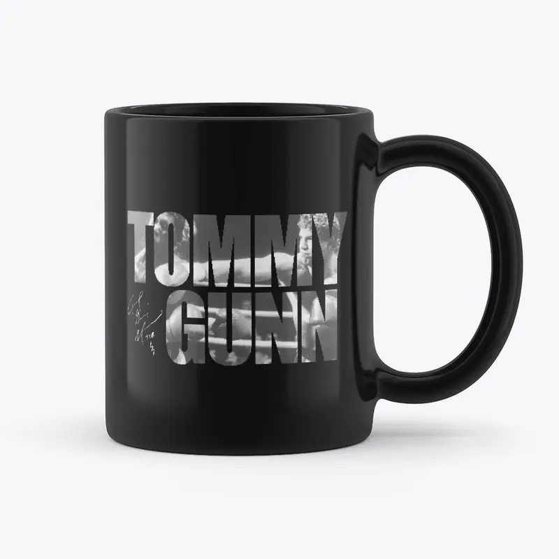 TOMMY GUNN Dark Mug