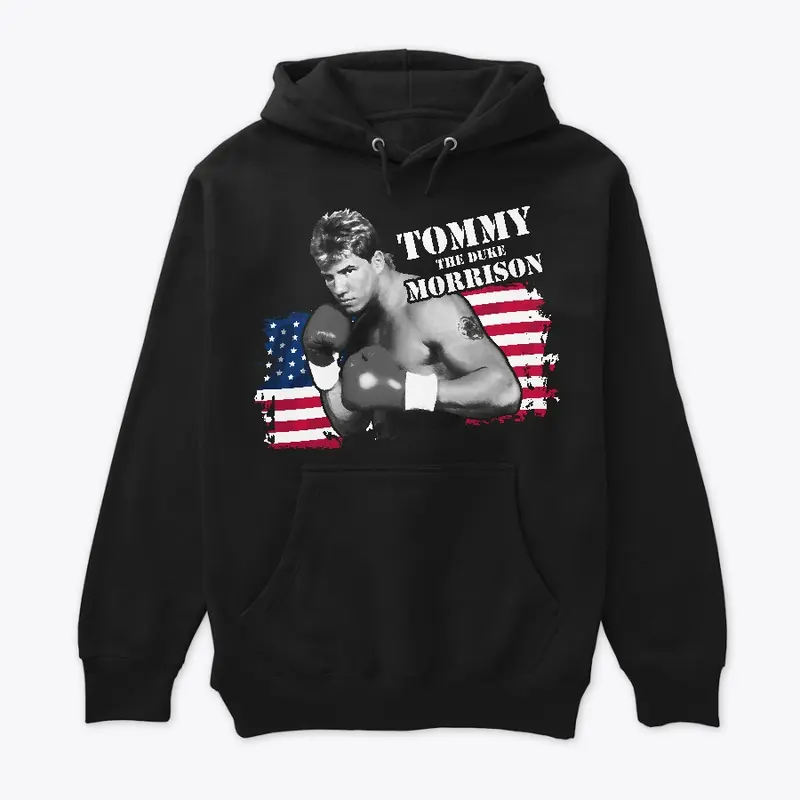 Tommy Flag Dark Hoodie