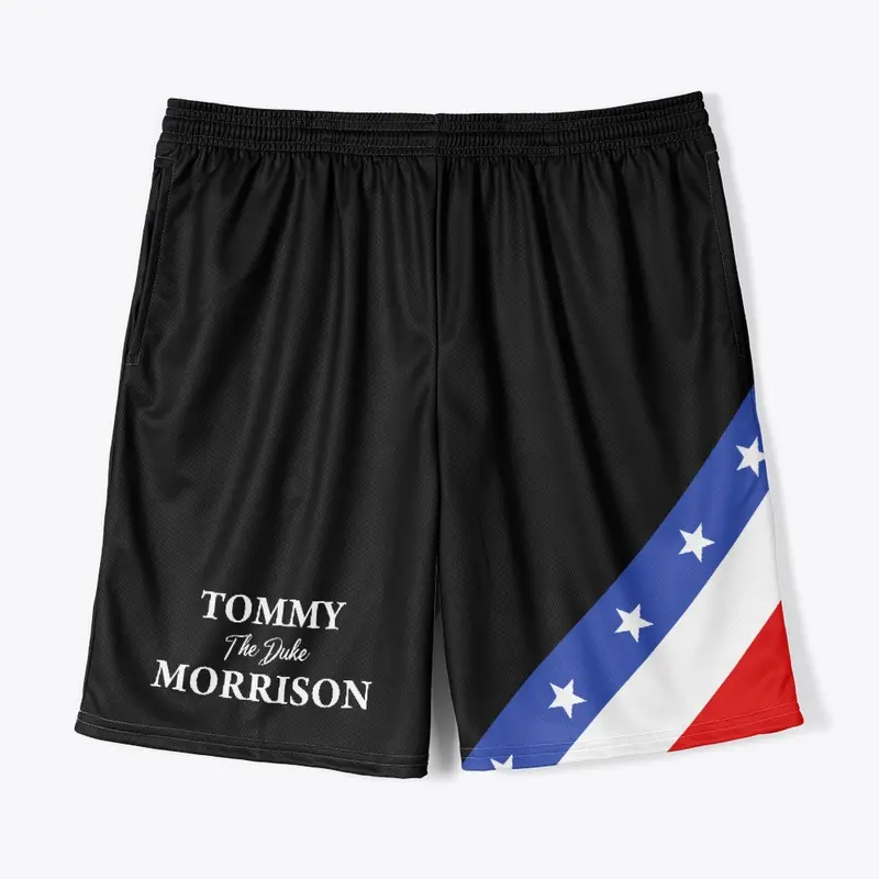 Tommy Morrison Black Trunks