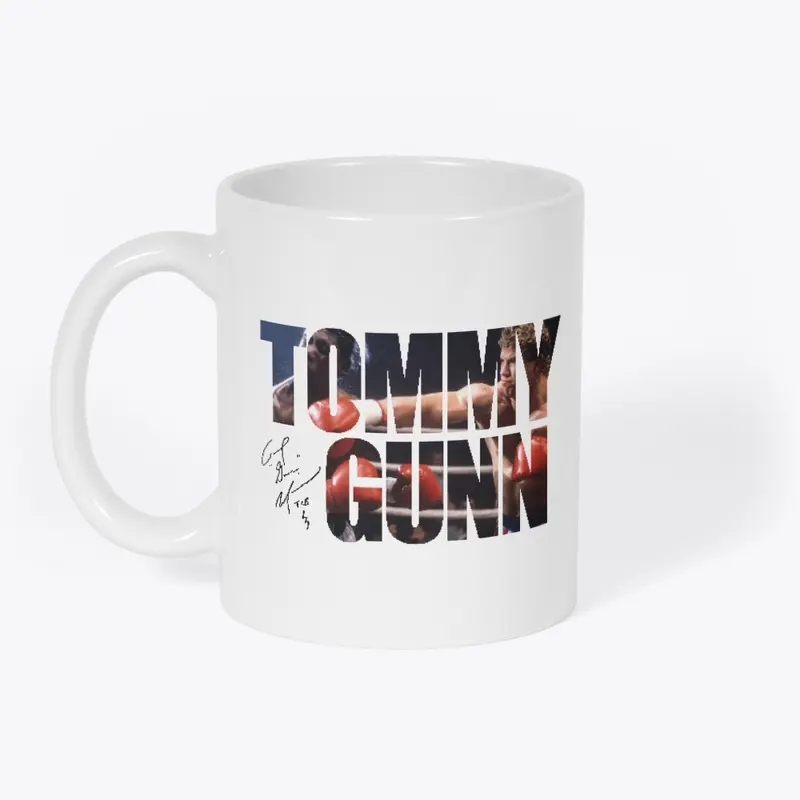 TOMMY GUNN White Mug