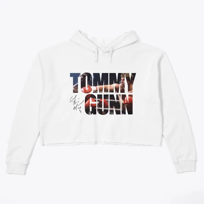 TOMMY GUNN Light Crop Hoodie