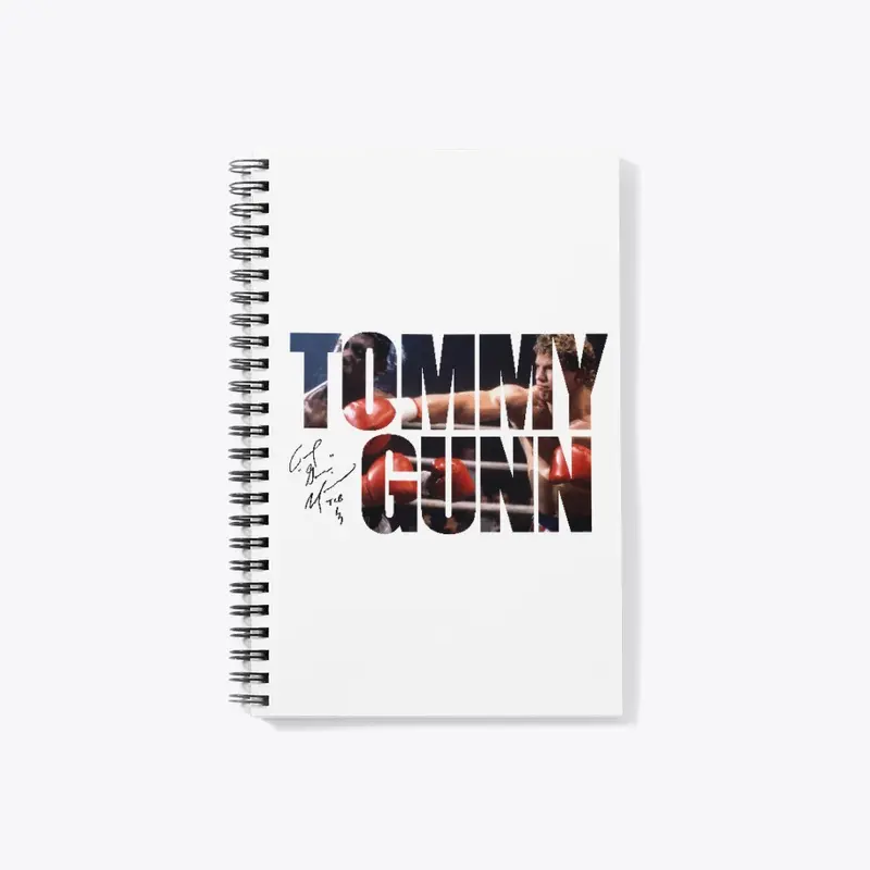 TOMMY GUNN Light Notebook