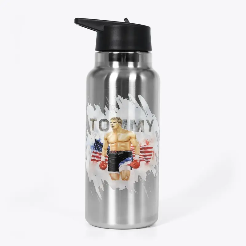 Tommy Morrison Stainless Water Bottle