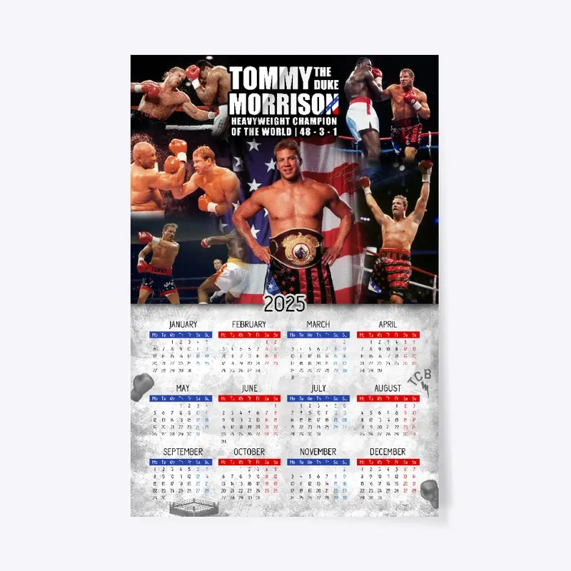 2025 calendar poster 24" x 36"