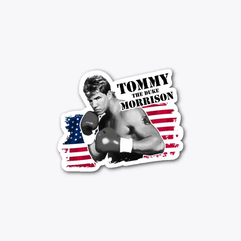 Tommy Flag Sticker