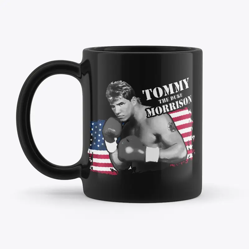 Tommy Flag Black Mug